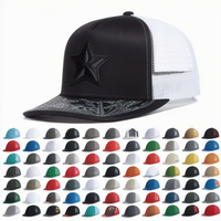 Gorras Trucker para Hombre y Mujer, Gorra de Béisbol de Malla de Poliéster al por Mayor, Bordado 3D para Ciclismo, Deportes, Playa, Casual, Aire Libre, Sublimación