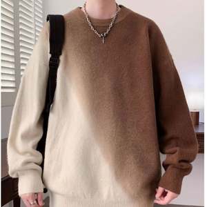 Suéter Grueso Vintage para <span class=keywords><strong>Hombre</strong></span>, Antipilling, Nueva Tendencia Otoño Invierno <span class=keywords><strong>con</strong></span> Decoración de Logotipo Estampado en la Parte Delantera - Product Image 3