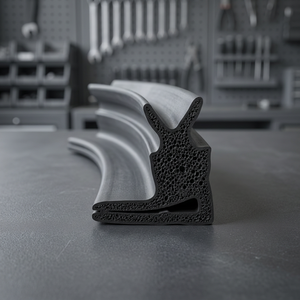 HOTTY Bandes d'étanchéité automobiles en caoutchouc EPDM haute température, moulées par extrusion, pour joints d'angle, modèle personnalisé Japon - Product Image 2