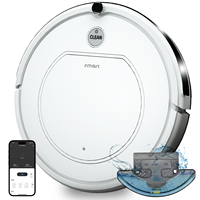 Robot Vacuum Cleaner Fmart yang Dikendalikan Aplikasi Pintar dengan Fungsi Mengepel & Menyapu Basah/Kering untuk Penggunaan Keluarga