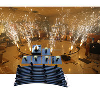 Effet pyrotechnique froid, système de tir à 360 degrés, fontaine à étincelles à distance intérieure, machine à feux d'artifice, événements de mariage, décorations de pétards