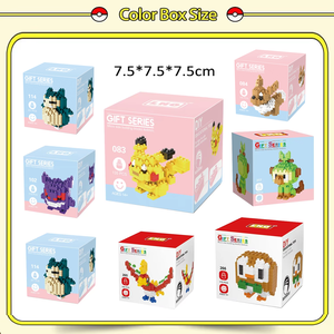 CAYI Blocs Nano 7.5cm Série Pokemon Anime Ensemble de Blocs à Construire Briques Monstre de Poche Figurine Dessin Animé Micro Jouets 3D à Bricoler pour Enfants - Product Image 2