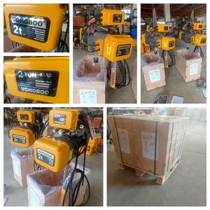 Endüstriyel fabrikalar M5 görev elektrikli vinç için uzaktan kumanda ve aşırı yük koruması ile 1 Ton elektrikli caraskal vinç - Product Image 6