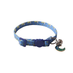 Produk 2024 dengan bel perlengkapan hewan peliharaan musim panas kerah kancing naik kucing dan kerah anjing - Product Image 6