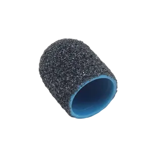 Une unité de capuchons de ponçage pour ongles en acier inoxydable de 2,35 mm, embouts de ponceuse à ongles double face et dissolvant de callosités pour manucure/pédicure - Product Image 3