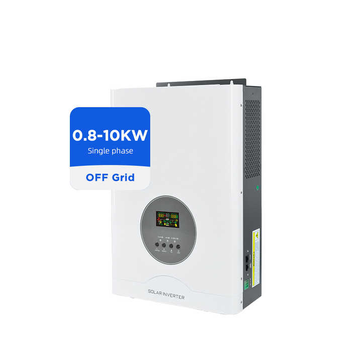 Off Grid Solar Mppt Inverter Pure Sine Wave 3kw 4kw 5kw 8kw 10kw Single ...