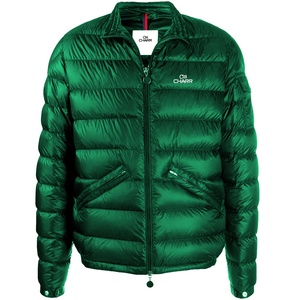 Gilet d'hiver en polyester matelassé noir à manches longues, coupe-vent, respirant, décontracté, broderie, vente en gros - Product Image 2