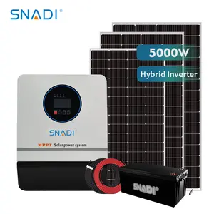 SNADI NKM 5000W 5KVA 48V 60A Off grid Hybrid Solar Split Phase Inverter 120V/240V