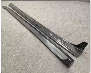 Jupes latérales en fibre de carbone de style R de haute qualité pour Mercedes-Benz CLS-Class W218 CLS63 <span class=keywords><strong>2011</strong></span>+ - Product Image 3