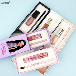 Kit de Brillo Labial y Delineador de Labios 2 en 1 Negro Dorado, Resistente al Agua, de Larga Duración y Alta Pigmentación - Product Image 5