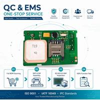 Servicio Integral de Primera Línea, Fabricante de PCBA, Rastreador GPS para Vehículos Pequeños, Ensamblaje de PCB Llave en Mano, Certificado ISO9001, Material FR4