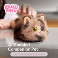 Robot de Compañía para Niños, Peluche Realista con IA, Mini Muñeco Electrónico Inteligente, Relleno de Algodón PP, AIMR002, Unisex, Regalo de Cumpleaños
