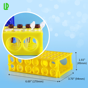 Porta provette da centrifuga in plastica da laboratorio da 15 ml, porta provette da centrifuga per <span class=keywords><strong>micro</strong></span> provette da 0,5 ml, 1,5 ml, 15 ml, consumabili da laboratorio - Product Image 2