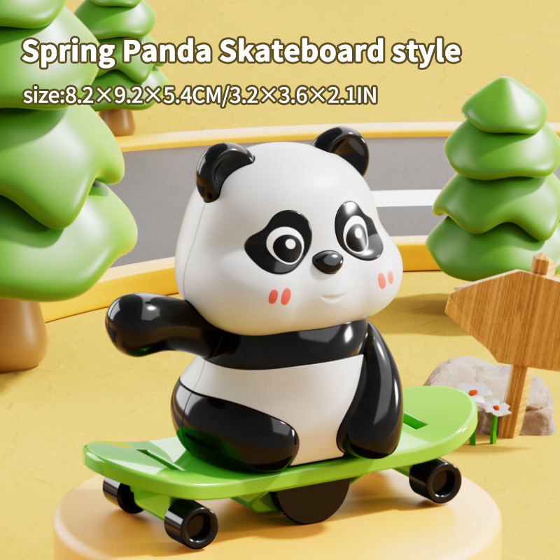 Borsa per skateboard panda-opp
