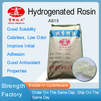 Colophane hydrogénée AS15 dans l'eau blanche bonne solubilité oxygène et résistance à la chaleur colophane hydrogénée pour colles