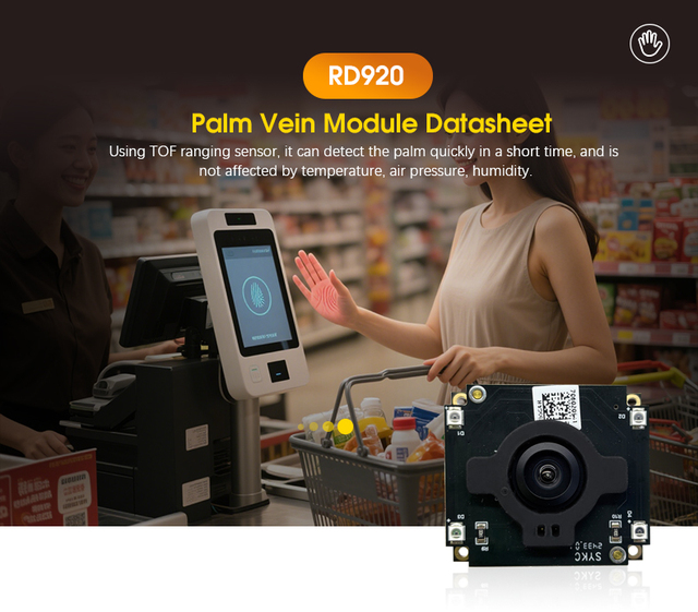 SCANSMART RD920 High-Definition Camera Module CCD Sensor Fixed Focus Wide-Angle Face Recognition Barcode Scanner Module