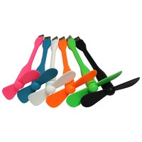 Mini ventilateur portable USB silencieux pour ordinateur portable avec impression de logo et finition laquée UV