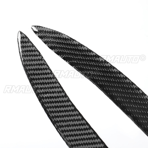 2 件装碳纤维汽车大灯眉饰盖适用于日产 200SX S15 1999-2002 汽车贴纸大灯眉装饰盖 - Product Image 3