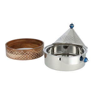 Cazuela martillada de acero de alta calidad premium que sirve calentador de alimentos Acabado de Venta caliente para restaurantes de hoteles en casa - Product Image 6
