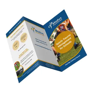 Servicio de impresión personalizado mini folleto doblado manual de usuario productos guías imprimir folleto de instrucciones
