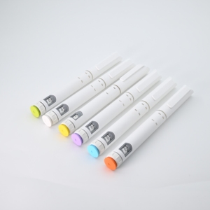 <b>White</b> Disposable Plastic Personal Care <b>Pen</b>, Clean Minimalist Design for Easy Daily Use and Liquid Application - Product Image 5