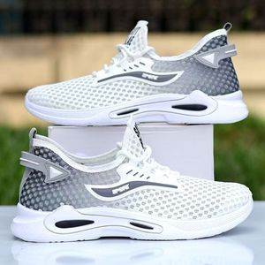 Zapatillas de Verano para Hombre, Transpirables, de Malla de Seda de Hielo, Casuales, para Correr, Estilo Moderno para Estudiantes - Product Image 4