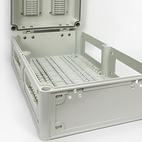Boîte de distribution d'alimentation industrielle murale étanche en plastique pour atelier et chantier