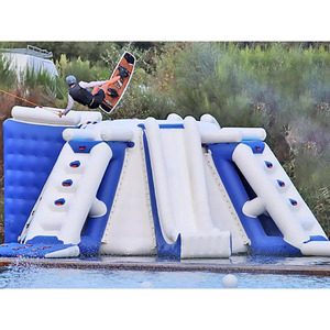 Station de jeux aquatiques gonflables commerciales |   Équipement <span class=keywords><strong>aquatique</strong></span> tout-en-un intégré pour parcs aquatiques et locations - Product Image 2