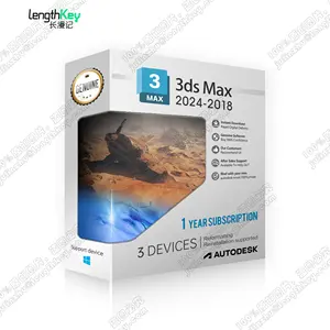 24/7 Online License Key Autodesk 3ds Max 1 Year Subscription 2024/2023/2022/2021 Mac/PC AutoCAD Drafting Drawing Tool Software