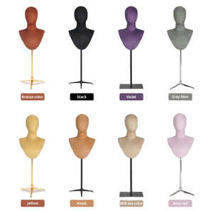 Женский манекен-парик для торса, манекен для головы и бюста, женский манекен для бюстгальтера, демонстрационная стойка для ожерелья и шляпы, шарф-форма для головы - Product Image 1