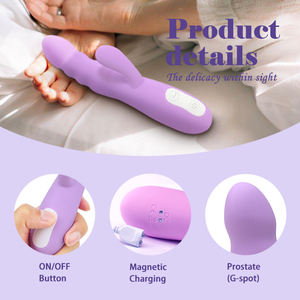 Grosir Pabrik Mainan Seks Mainan Terlaris Wanita Vibrator Kelinci Kustomisasi Tongkat - Product Image 5