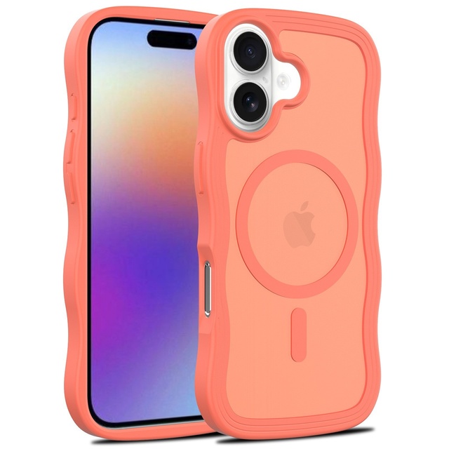 Magnetic Phone Case with Invisible Kickstand Shockproof & Anti-Drop Compatible with 15-17 Pro Max Series Heavy Duty Protection