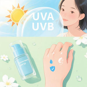 Marque privée Crème <span class=keywords><strong>solaire</strong></span> minérale avec logo personnalisé SPF 50 <span class=keywords><strong>non</strong></span> <span class=keywords><strong>grasse</strong></span> Lotion <span class=keywords><strong>solaire</strong></span> résistante à l'eau SPF 50 pour le <span class=keywords><strong>visage</strong></span> - Product Image 1