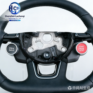 Conjunto de Volante Modificado en Cuero Completo Compatible con <span class=keywords><strong>Audi</strong></span> B9 2018 a <span class=keywords><strong>2023</strong></span> - Product Image 4