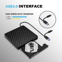 Super Lightweight Laptop High Speed Optical Drive Read/write Drive Usb 3.0 And Type-c 10 Pro Oem Dvd Optical Drive