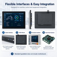 Sistema de Carro de Compras Móvil para Comercio Minorista con Integración de Escáner y Pantalla Táctil Capacitiva Industrial Full HD