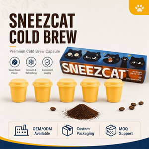Cápsulas de Café Instantáneo en Polvo, Suministro Directo de Fábrica, Compatible con Cafeteras de Cápsulas, Aroma Intenso, Preparación Rápida, Conveniente para el Hogar, la Oficina y Viajes - Product Image 3