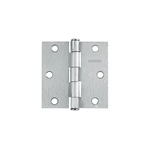 Maître avec 160 unités Charnière carrée 3 ', satin, tête plate, HERMEX - Product Image 1