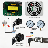 Armoire de commande de variateur de fréquence (VFD) réglable JNN pour moteur, 220V monophasé vers triphasé, pour pompe à pression constante