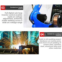 Robot de soudage entièrement automatique pour pipeline, soudeur industriel automatique TIG/MIG, bras robotisé de soudage, manipulateur six axes, fabrication chinoise