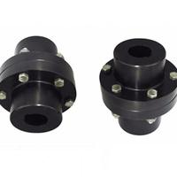 Support technique SFS Brand Rigid Flanged 45 #   Accouplement à grand alésage en acier forgé usiné CNC de précision, garantie 1 an, personnalisable