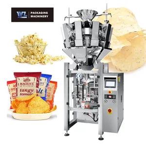 2 in 1 weighing packing Filling food Pillow/Gusset Bag Automatic candy Packaging Machine