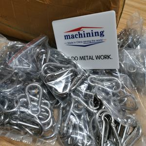 Mosquetones y Cierres de Titanio para Manualidades, Mosquetón Delgado, Cierre de Rosca, Mosquetón Circular de Titanio - Product Image 5