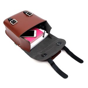 Sac de moto en cuir, sacoches latérales 2 pièces pour Harley <span class=keywords><strong>Sportster</strong></span> XL 883 XL <span class=keywords><strong>1200</strong></span>, sac à outils latéral, bagages, alforjas para moto, sacoches latérales - Product Image 3
