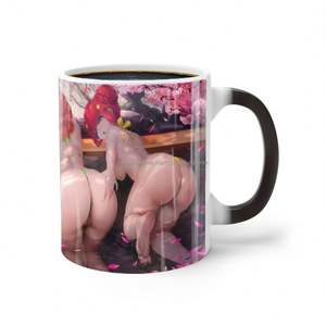 Taza de Porcelana Moderna de 11 oz con Impresión de Logotipo Personalizado, Sublimación, Sensible al Calor, Cambia de Color, Ecológica, Apta para Microondas y Lavavajillas - Product Image 6