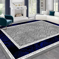 Tapis en fourrure de diamant doré - Tapis de salon de style nordique, tapis de luxe pour canapé et chambre à coucher, résistant à la saleté