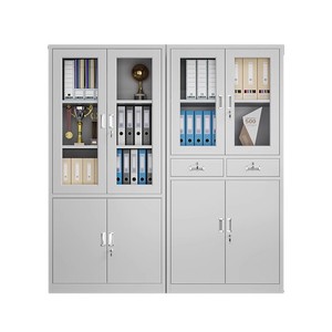 Archivador Metálico Yu Zhengguan de 4 Niveles con Cerradura, Mueble de Almacenamiento de Documentos de Oficina, Hecho a Medida - Product Image 1