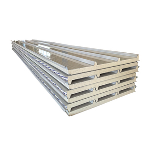 Excellent mur <span class=keywords><strong>de</strong></span> bâtiment ignifuge polyuréthane PU PIR PUR isolation panneau <span class=keywords><strong>de</strong></span> stockage à froid réduction du bruit Sandwich - Product Image 2