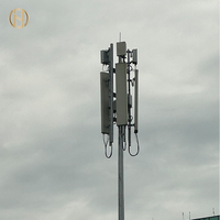 35m 40m a galvanisé la tour monopolaire en acier de télécom de tube pour des applications de communication et de télécommunication
