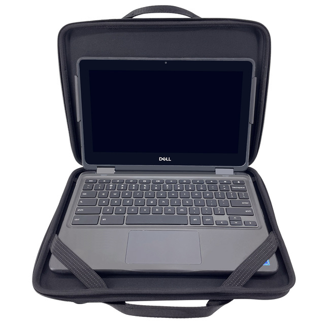 EVA Hard Shell Travel Laptop Sleeve Bag Carrying Travel Case for Macbook Dell HP Lenovo 11-12 Inch
